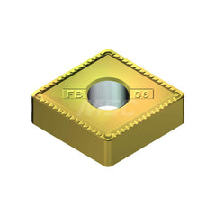 Turning Insert:  CNMG432EFB T1500Z,  Cermet AlN Finish,  Neutral,  0.5079″ Long,  1/2″ Inscribed Circle,  0.0315″ Corner Radius,  80.0 &deg N/A Diamond,  Series  T1500Z