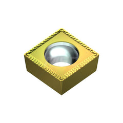 Turning Insert:  SCMT3251EFB T2500Z,  Cermet AlN Finish,  Neutral,  0.3750″ Long,  3/8″ Inscribed Circle,  0.0157″ Corner Radius,  90.0 &deg N/A Square,  Series  T2500Z