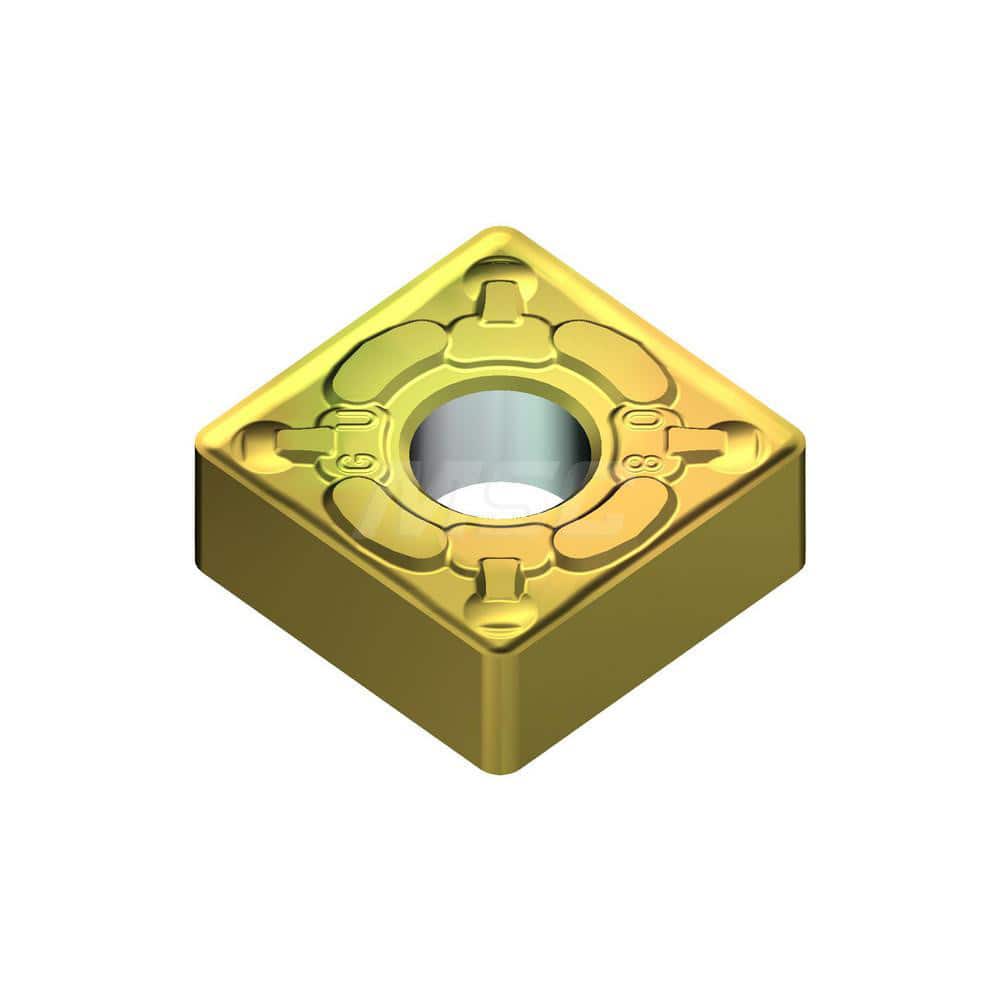 Turning Insert:  SNMG431EGU T1500Z,  Cermet AlN Finish,  Neutral,  0.5000″ Long,  1/2″ Inscribed Circle,  0.0157″ Corner Radius,  90.0 &deg N/A Square,  Series  T1500Z