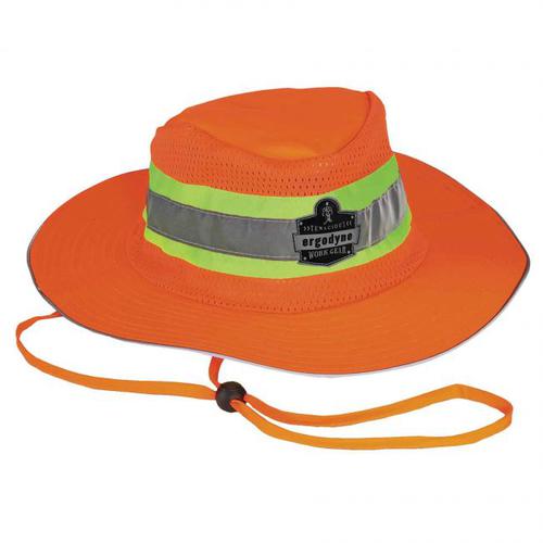 8935 2/3 XL Orange Hi-Vis Ranger Hat - Exact Tool & Supply