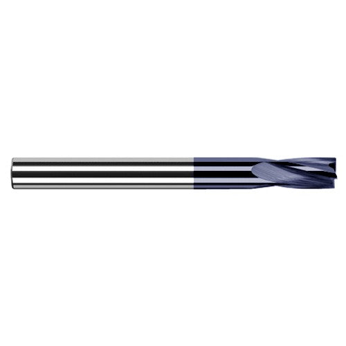 0.0394″ Cutter Diameter × 0.1560″ (5/32″) Flute Length Carbide Flat Bottom Counterbore, 4 Flutes, AlTiN Coated - Exact Tool & Supply