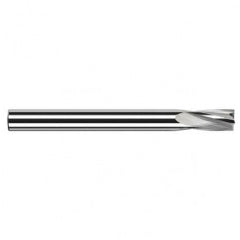 0.1875″ (3/16″) Cutter Diameter × 0.7500″ (3/4″) Flute Length Carbide Flat Bottom Counterbore, 4 Flutes - Exact Tool & Supply
