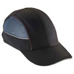 8960 LONG BRIM BLK BUMP CAP W/ LED - Exact Tool & Supply