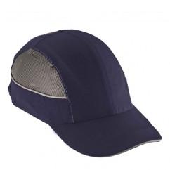 8960 LONG BRIM NAVY BUMP CAP W/LED - Exact Tool & Supply