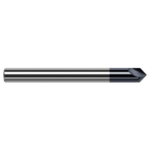 Engraving Cutters - 0.1875″ (3/16″) Shank Diameter × 50° included Carbide Marking Cutter, 2 Flute - Exact Tool & Supply