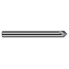 Engraving Cutters - 0.1250″ (1/8″) Shank Diameter × 82° included Carbide Marking Cutter, 2 Flute - Exact Tool & Supply