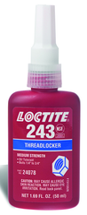 243 Threadlocker Blue Removable - 50 ml - Exact Tool & Supply
