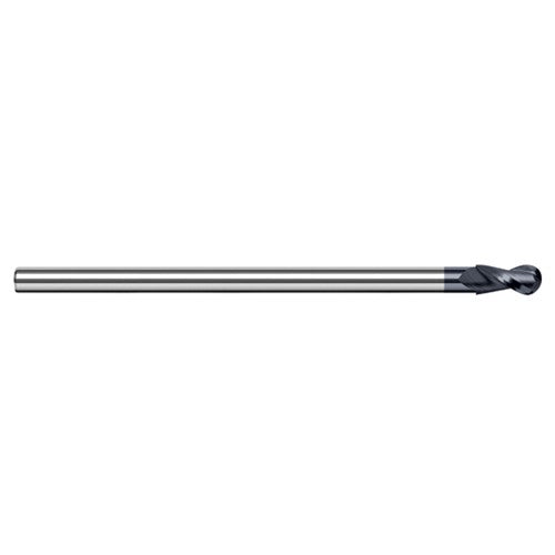 ‎3/4″ Dia. × 5/8″ Shank × 1-1/8″ DOC × 6″ OAL, Carbide AlTiN, 2 Flute, Ballnose End Mill