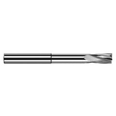0.0781″ (5/64″) Cutter Diameter × 0.3120″ (5/16″) Flute Length × 0.6250″ (5/8″) Reach Carbide Flat Bottom Counterbore, 4 Flutes - Exact Tool & Supply