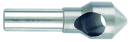 5 Pc. HSS-Bright 0 Flute Countersink & Deburring Tool Set-Plastic Case - Exact Tool & Supply