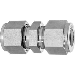 Value Collection - Metal Compression Tube Fittings Type: Union End Connections: Comp x Comp - Exact Tool & Supply