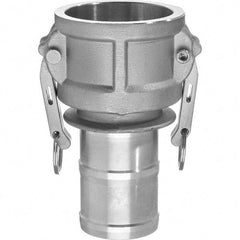Value Collection - Suction & Discharge Hose Couplings Type: Cam & Groove Coupling Descriptor: Female Coupler Hose Shank - Exact Tool & Supply
