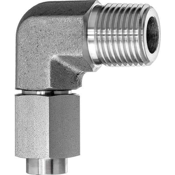 Value Collection - Metal Flared Tube Fittings Type: Male Elbow Flared Degrees: 37 - Exact Tool & Supply