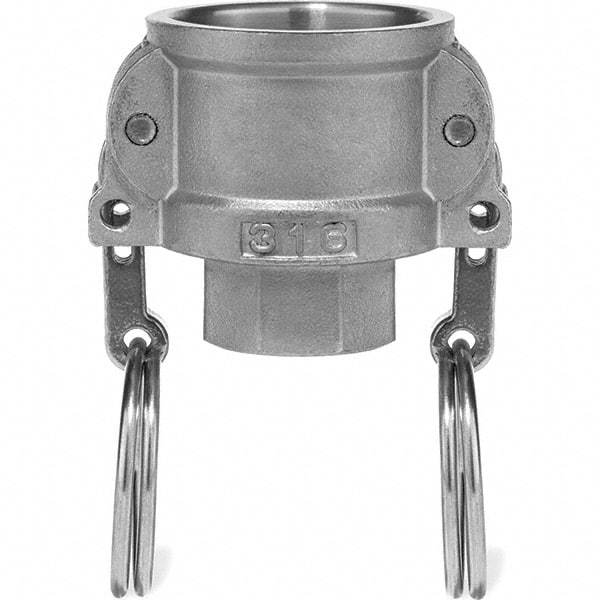 Value Collection - Suction & Discharge Hose Couplings Type: Cam & Groove Coupling Descriptor: Female Coupler Female NPT Thread - Exact Tool & Supply