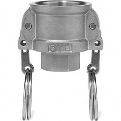 Value Collection - Suction & Discharge Hose Couplings Type: Cam & Groove Coupling Descriptor: Female Coupler Female NPT Thread - Exact Tool & Supply