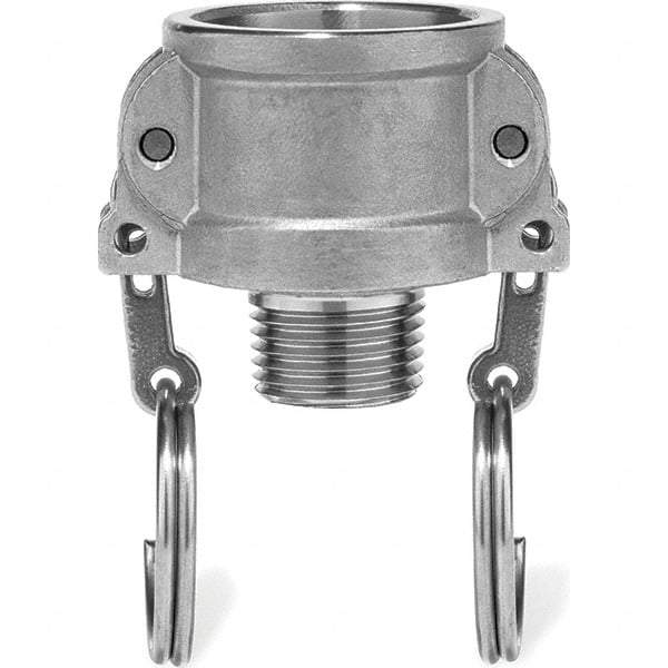 Value Collection - Suction & Discharge Hose Couplings Type: Cam & Groove Coupling Descriptor: Female Coupler Male NPT Thread - Exact Tool & Supply