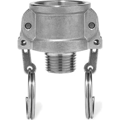 Value Collection - Suction & Discharge Hose Couplings Type: Cam & Groove Coupling Descriptor: Female Coupler Male NPT Thread - Exact Tool & Supply
