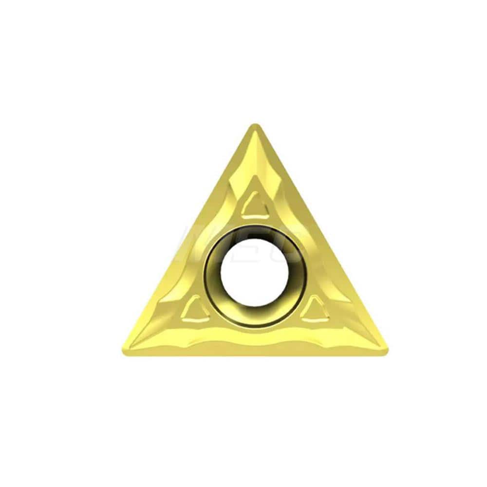 Turning Insert:  TCMT110204-UG YG3030,  Solid Carbide TiCN & Al2O3 Finish,  0.4060″ Long,  1/4″ Inscribed Circle,  N/A Series  TCMT