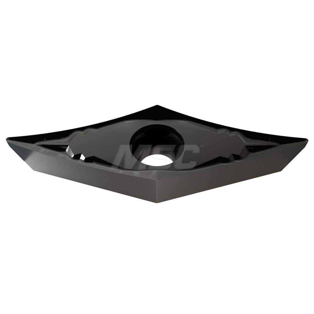 Turning Insert:  VCGT160404-AL YG100,  Solid Carbide 0.6220″ Long,  3/8″ Inscribed Circle,  N/A Series  VCGT