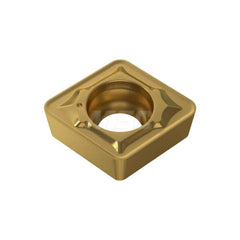 Turning Insert:  CCMT060208-UG YG801,  Solid Carbide TiAlN Finish,  0.2440″ Long,  1/4″ Inscribed Circle,  N/A Series  CCMT