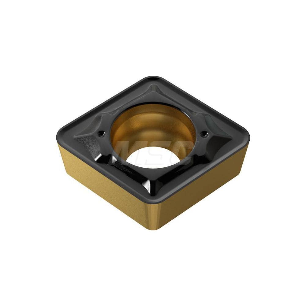 Turning Insert:  CCMT060208-UG YG3030,  Solid Carbide TiCN & Al2O3 Finish,  0.2440″ Long,  1/4″ Inscribed Circle,  N/A Series  CCMT