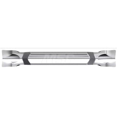 Grooving Insert: YG602, Solid Carbide TiAlN Finish, Neutral, 0.079″ Cutting Width