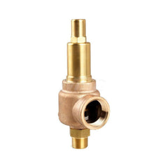 1 Mnpt X 1 Fnpt Series 740-Dg Asme Section Viii Safety Valve With (D) Orifice, Metal Seat, Closed Cap For Liquid Service Set 250 Psi