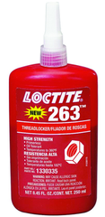 263 threadlocker Red High Strength - 250ml - Exact Tool & Supply