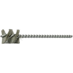 .890″ Nylox Micro Abrasive Tube Brush, 600 AO, 1″ Brush Length - Exact Tool & Supply