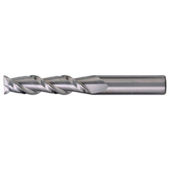 ‎5/16″ × 5/16″ × 7/16″ × 2-1/2″ RHS / RHC Solid Carbide 2-Flute Square End High-Performance End Mill for Aluminum - TiCN - Exact Tool & Supply
