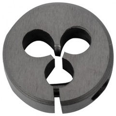 M12 1.75 MM Union Butterfield HSS Bright M Adjustable Dies ANSI E-code # 2710M12X1.75X1.1/2 - Exact Tool & Supply
