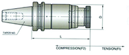 NO.2 V40 TENS/COMP TAP HOLDER - Exact Tool & Supply