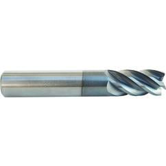 3/8x3/8x1-5/8x3-1/2 5 Flute .156R TuffCut® XT End Mill-ALtima® Blaze - Exact Tool & Supply
