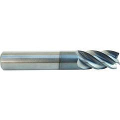 1x1x1-3/4x4 5 Flute .090R TuffCut® XT End Mill-ALtima® Blaze - Exact Tool & Supply
