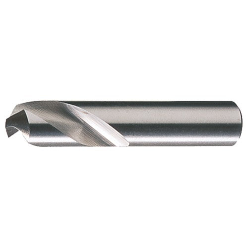 ‎5/8″ × 2-1/4″ OAL 118 Degree HSS Radial NC Spotting Drills Bright - Exact Tool & Supply