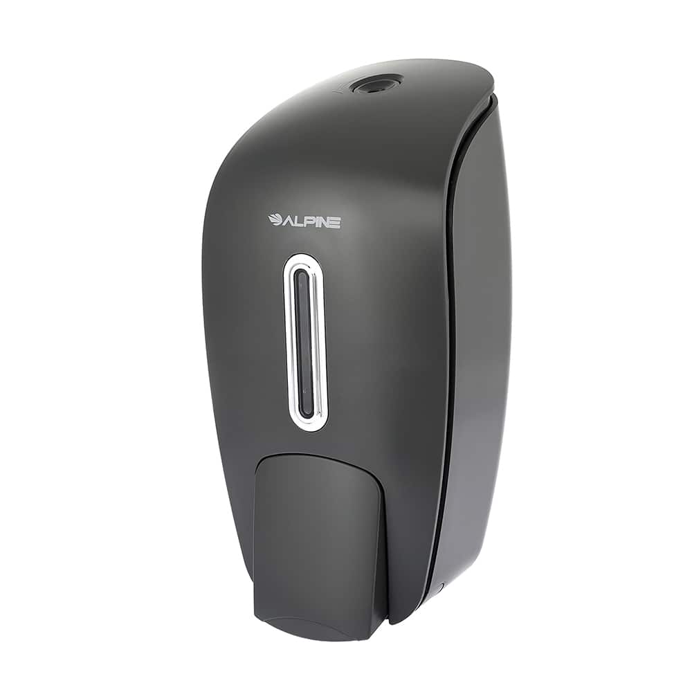 Alpine Industries - 800 mL Push Operation Liquid & Gel Hand Soap & Sanitizer Dispenser - Exact Tool & Supply