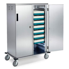 Lakeside - Carts; Type: Tray Delivery Cart ; Load Capacity (Lb.): 300.000 ; Number of Slots: 20 ; Number of Shelves: 0 ; Width (Inch): 44-1/2 ; Length (Inch): 27 - Exact Tool & Supply