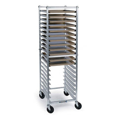 Lakeside - Storage Racks; Type: Pan Rack ; Width (Inch): 20-1/2 ; Height (Inch): 69 ; Depth (Inch): 26-1/2 ; Additional Information: Economical aluminum rack ships partially assembled. Welded ledge side panels bolt into cross-member frame pieces for adde - Exact Tool & Supply