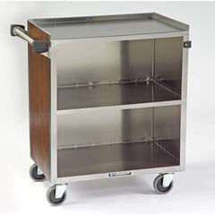 Lakeside - Carts; Type: Utility Cart ; Load Capacity (Lb.): 500.000 ; Number of Slots: 0 ; Number of Shelves: 3 ; Width (Inch): 19 ; Length (Inch): 30-3/4 - Exact Tool & Supply