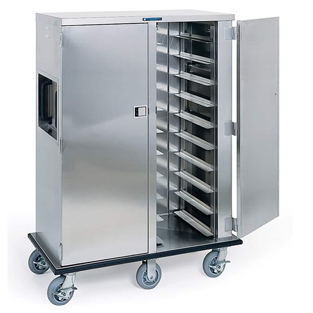 Lakeside - Carts; Type: Tray Delivery Cart ; Load Capacity (Lb.): 300.000 ; Number of Slots: 20 ; Number of Shelves: 0 ; Width (Inch): 32-1/2 ; Length (Inch): 27 - Exact Tool & Supply