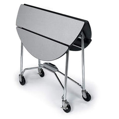 Lakeside - 40" Wide x 30" High x 40" Deep, Mobile Room Service Table - Exact Tool & Supply