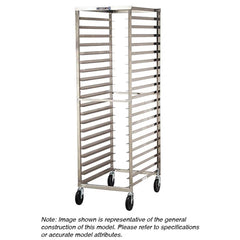 Lakeside - Storage Racks; Type: Pan Rack ; Width (Inch): 21 ; Height (Inch): 58-1/2 ; Depth (Inch): 29-1/4 ; Additional Information: Welded stainless steel - Exact Tool & Supply
