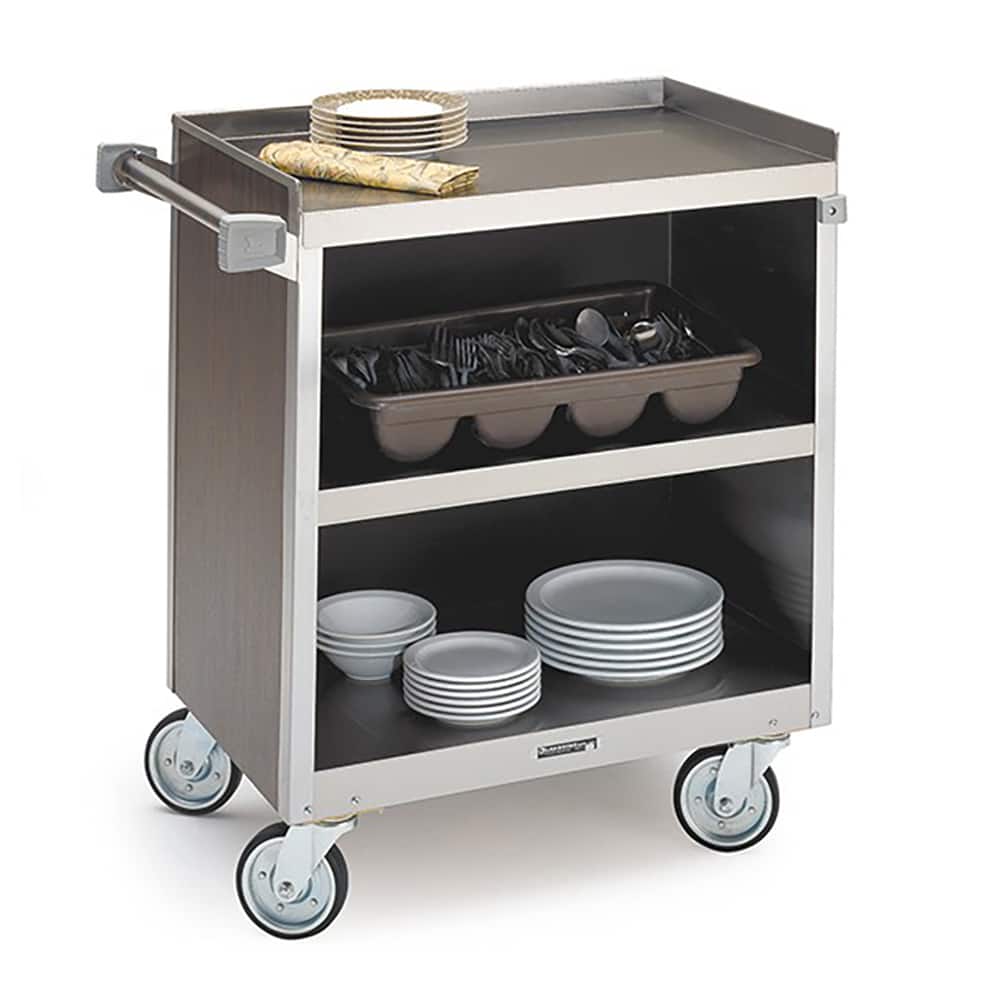 Lakeside - Carts; Type: Utility Cart ; Load Capacity (Lb.): 700.000 ; Number of Slots: 0 ; Number of Shelves: 3 ; Width (Inch): 19-1/2 ; Length (Inch): 31-1/4 - Exact Tool & Supply