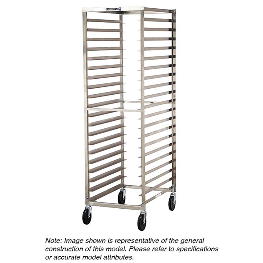 Lakeside - Storage Racks; Type: Pan Rack ; Width (Inch): 21 ; Height (Inch): 68-1/2 ; Depth (Inch): 29-1/4 ; Additional Information: Welded stainless steel - Exact Tool & Supply