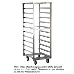 Lakeside - Storage Racks; Type: Pan Rack ; Width (Inch): 21 ; Height (Inch): 62-1/8 ; Depth (Inch): 26-1/4 ; Additional Information: Welded stainless steel - Exact Tool & Supply