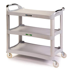 Lakeside - Carts; Type: Utility Cart ; Load Capacity (Lb.): 500.000 ; Number of Slots: 0 ; Number of Shelves: 3 ; Width (Inch): 20 ; Length (Inch): 42 - Exact Tool & Supply