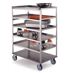 Lakeside - Carts; Type: Utility Cart ; Load Capacity (Lb.): 500.000 ; Number of Slots: 0 ; Number of Shelves: 6 ; Width (Inch): 22-1/4 ; Length (Inch): 36-3/8 - Exact Tool & Supply