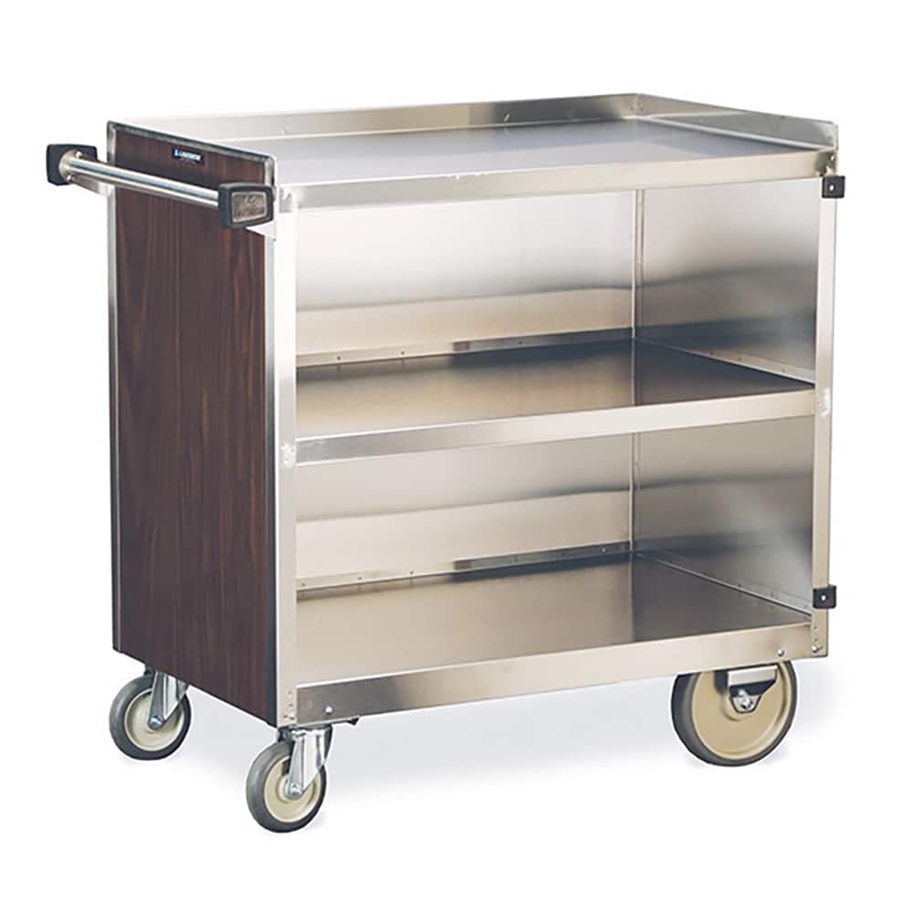 Lakeside - Carts; Type: Utility Cart ; Load Capacity (Lb.): 700.000 ; Number of Slots: 0 ; Number of Shelves: 3 ; Width (Inch): 22-1/2 ; Length (Inch): 39-5/16 - Exact Tool & Supply