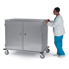 Lakeside - Carts; Type: Tray Delivery Cart ; Load Capacity (Lb.): 300.000 ; Number of Slots: 12 ; Number of Shelves: 0 ; Width (Inch): 34-1/2 ; Length (Inch): 55-3/4 - Exact Tool & Supply