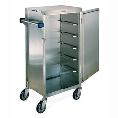 Lakeside - Carts; Type: Tray Delivery Cart ; Load Capacity (Lb.): 250.000 ; Number of Slots: 6 ; Number of Shelves: 0 ; Width (Inch): 17-1/4 ; Length (Inch): 25-1/8 - Exact Tool & Supply
